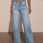 Rosgrove | Women - Wide-Cut Jeans - Elegant Style